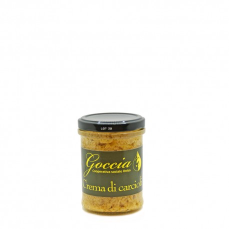 Crema di CARCIOFI - 180 gr. Goccia Cooperativa sociale Onlus